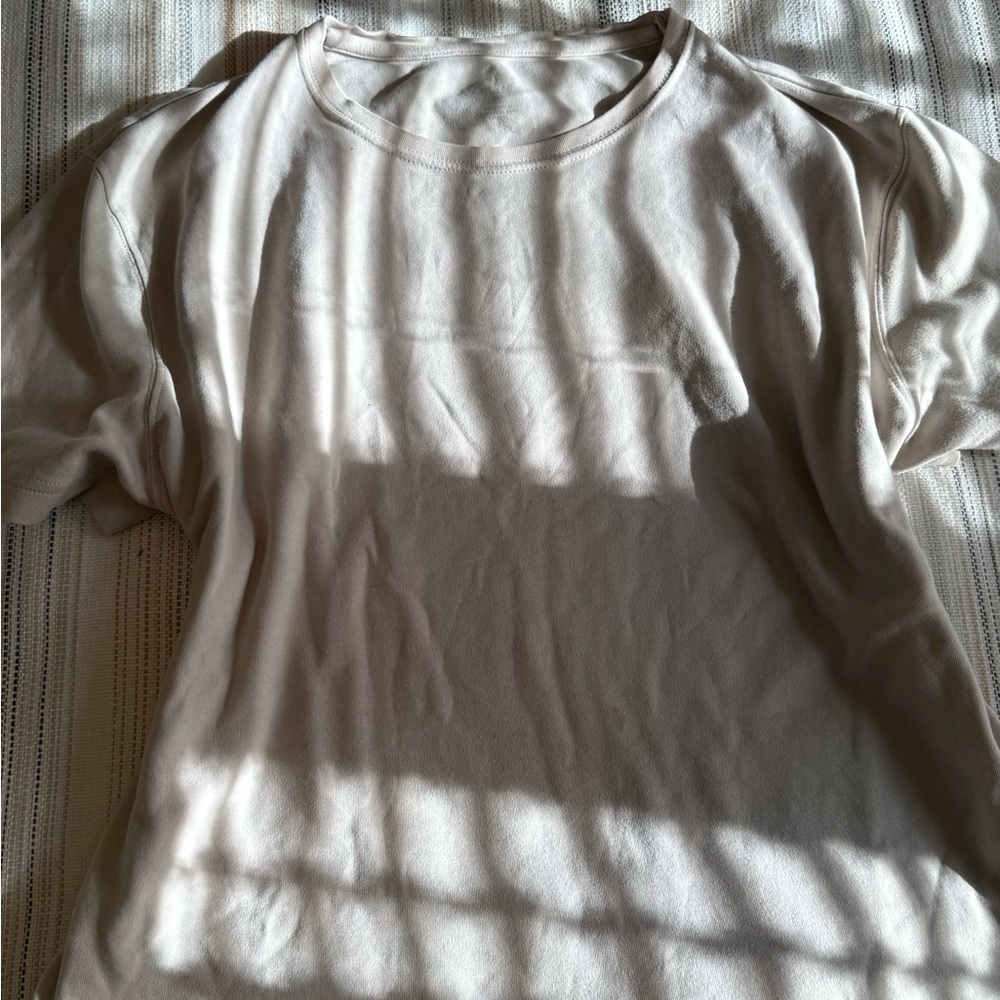 Casual Cream T-Shirt